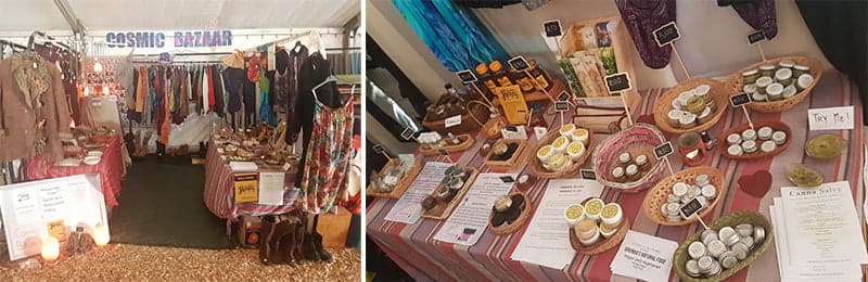 Cosmic Bazaar at markets and Grahamstown Art Fest.
